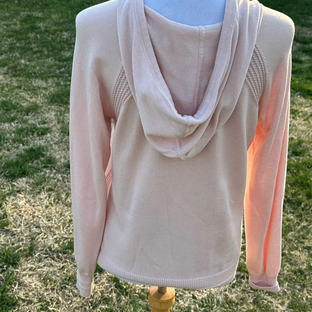 Athleta Pink Long Sleeve Relaxed Hoodie